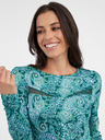 Orsay Türkizkék női mintás felső ORSAY