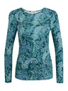 Orsay Türkizkék női mintás felső ORSAY