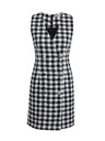 Orsay ORSAY fehér-fekete női kockás ruha