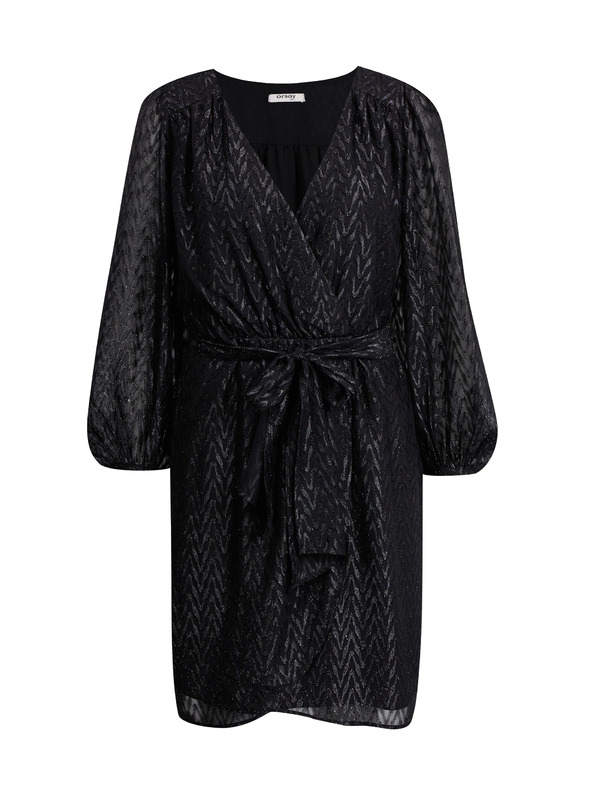 Orsay ORSAY fekete mintás női ruha