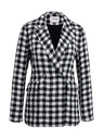 Orsay ORSAY fehér-fekete női kockás kabát