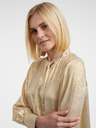 Orsay ORSAY női szatén blúz arany színben