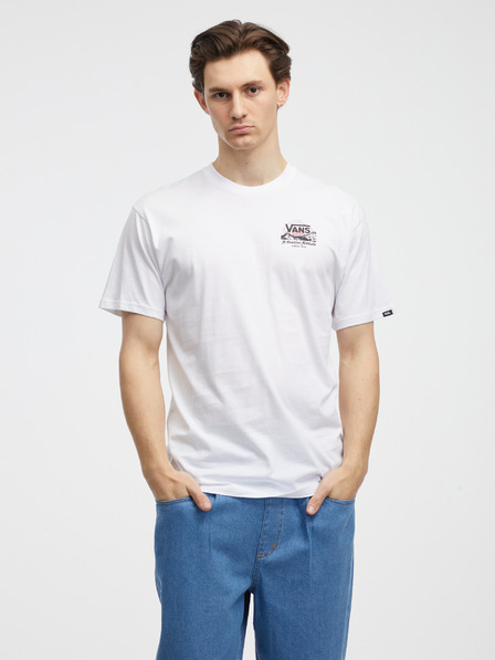 Vans Fehér férfi VANS Positive Attitude póló VANS Positive Attitude póló