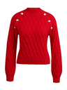 Orsay ORSAY piros női pulóver