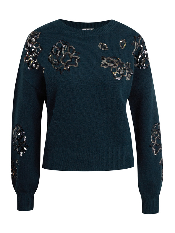 Orsay ORSAY női petrol színű pulóver