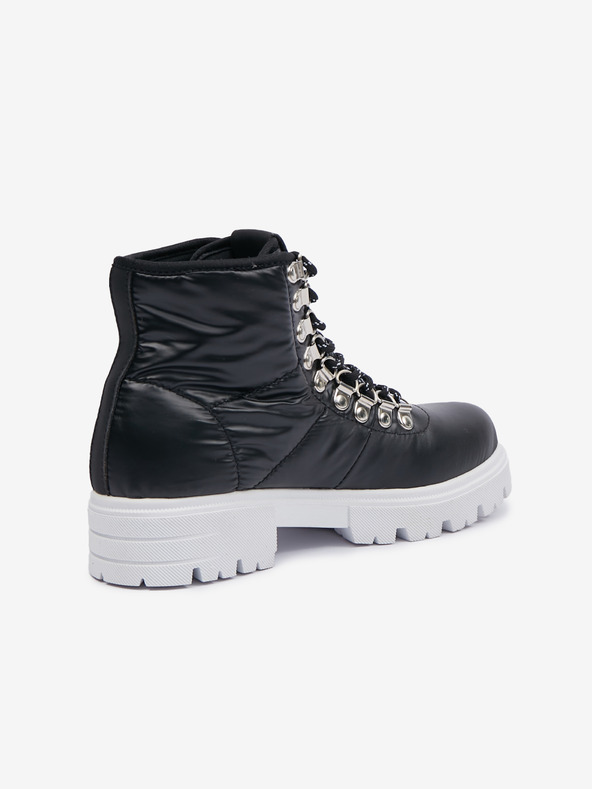 Orsay ORSAY fekete női téli bokacsizma