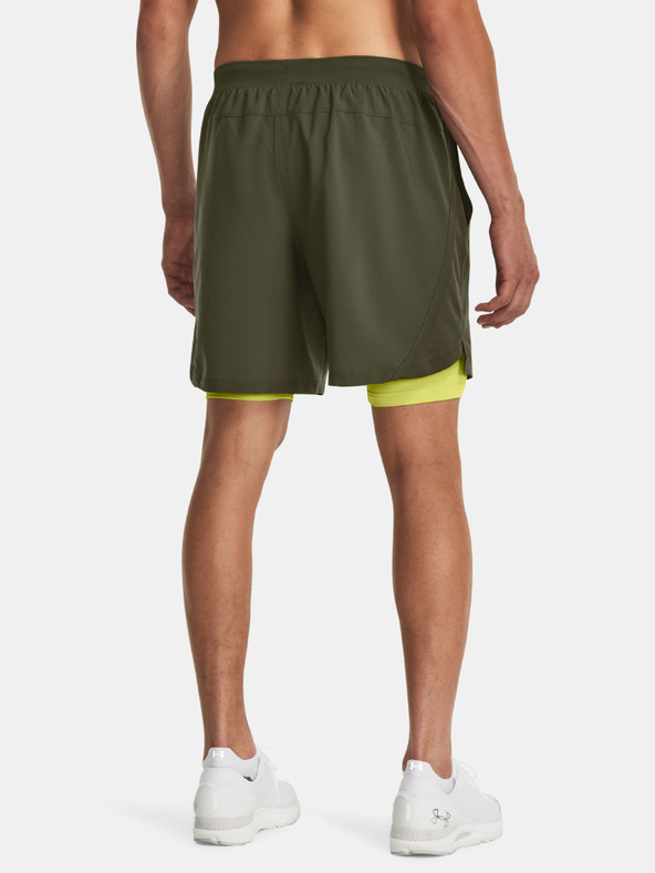 Under Armour Férfi rövidnadrágok Under Armour UA LAUNCH 7'' 2-IN-1 SHORT