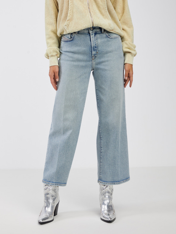 Diesel Diesel világoskék női farmernadrág szélesített szabással