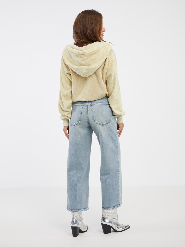 Diesel Diesel világoskék női farmernadrág szélesített szabással