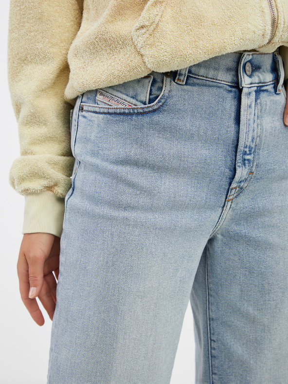 Diesel Diesel világoskék női farmernadrág szélesített szabással