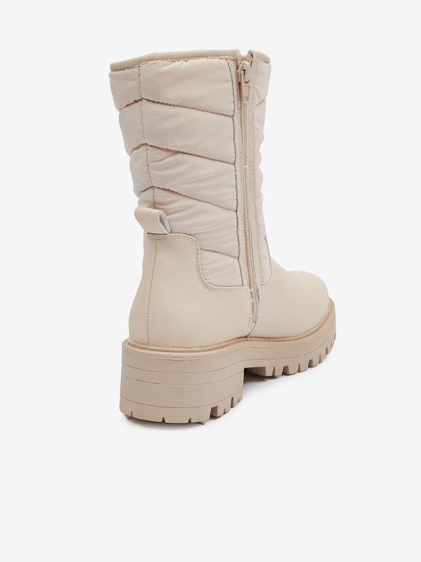 Orsay ORSAY bézs női téli bokacsizma