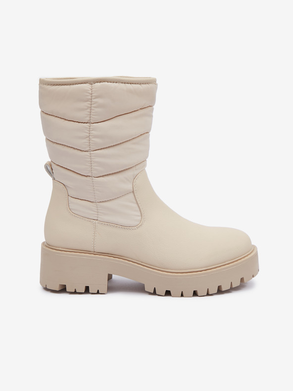 Orsay ORSAY bézs női téli bokacsizma