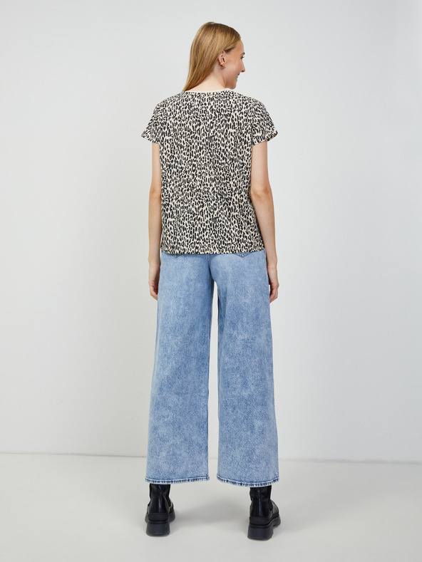 Orsay ORSAY fehér állatmintás póló