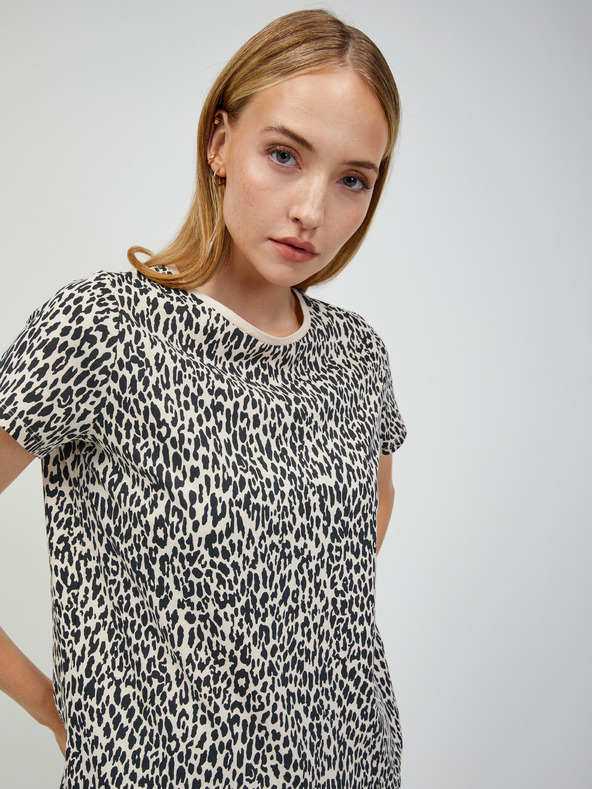 Orsay ORSAY fehér állatmintás póló