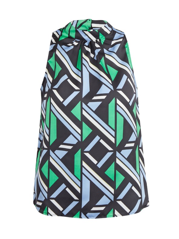 Orsay ORSAY fekete-zöld virágmintás női blúz