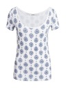 Orsay ORSAY kék-fehér mintás póló