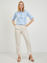 Orsay ORSAY világoskék kockás női kardigán