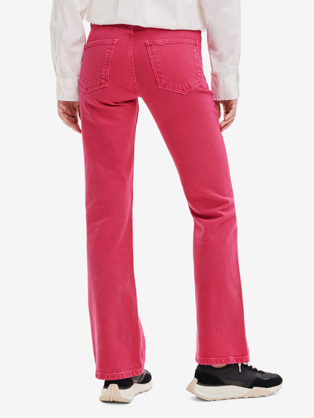 Desigual Rózsaszín Desigual női Oslo bootcut farmer