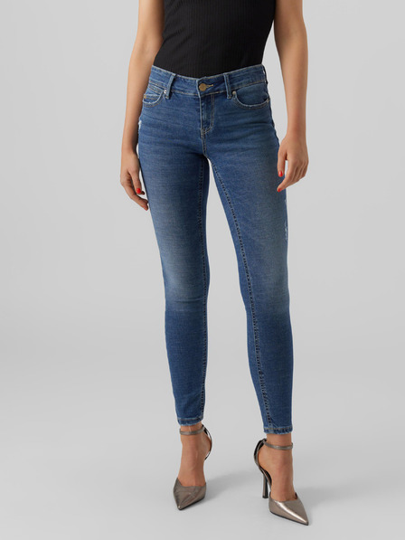Vero Moda Kék női szűk szabású farmer VERO MODA Robyn