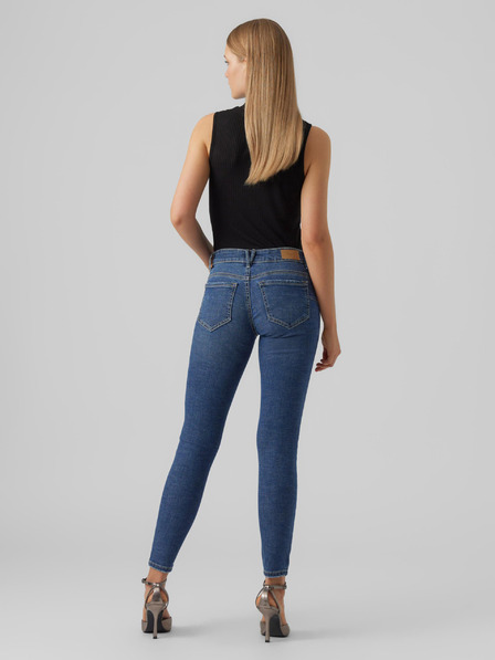 Vero Moda Kék női szűk szabású farmer VERO MODA Robyn