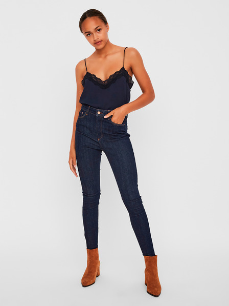Vero Moda Sötétkék skinny fit farmernadrág VERO MODA Sophia