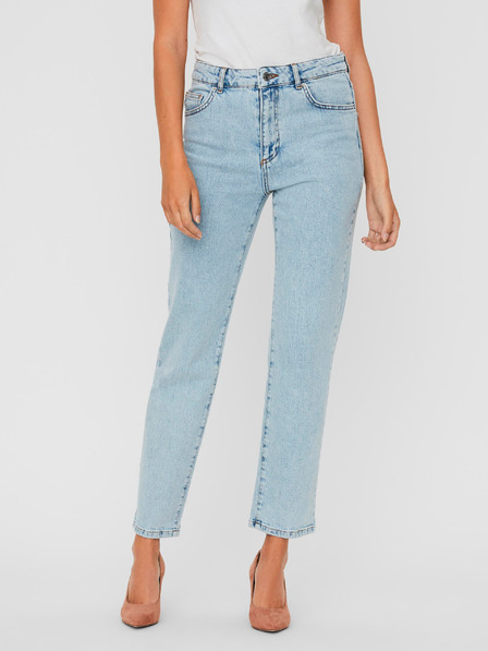 Vero Moda Világoskék egyenes szabású farmer VERO MODA Carla Carla