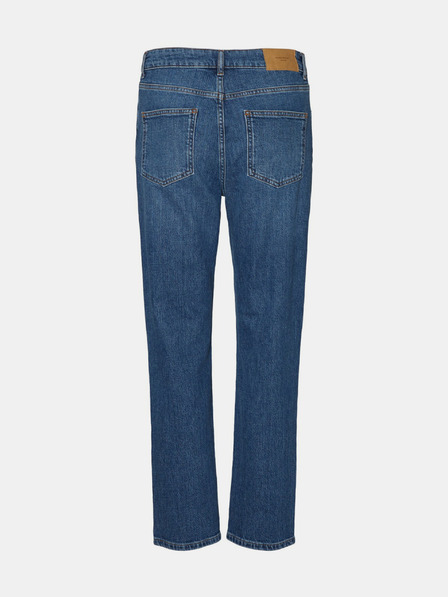 Vero Moda Kék, egyenes szabású farmer VERO MODA Carla