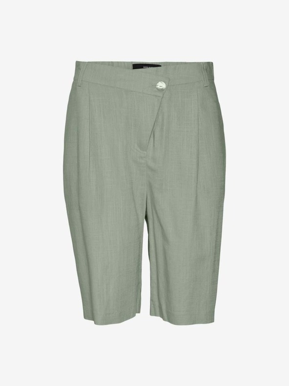 Vero Moda Világoszöld rövidnadrág VERO MODA Josie