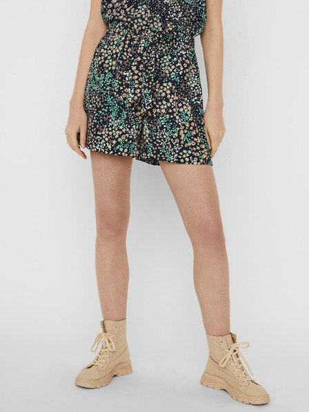 Vero Moda Sötétkék virágos rövidnadrág VERO MODA Hannah