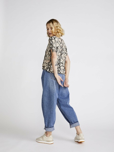 Vero Moda Szürke, mintás blúz VERO MODA Easy