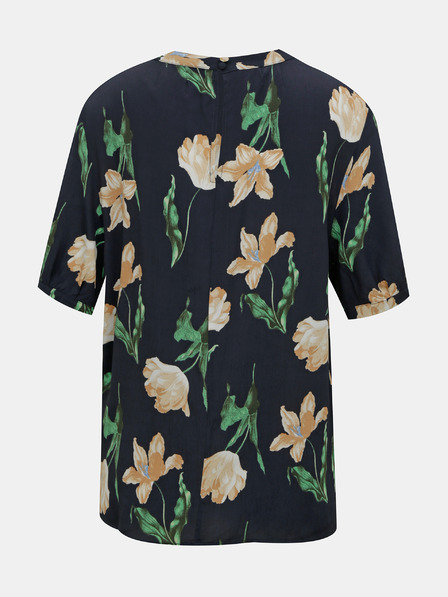 Vero Moda Sötétkék virágos blúz VERO MODA Betty