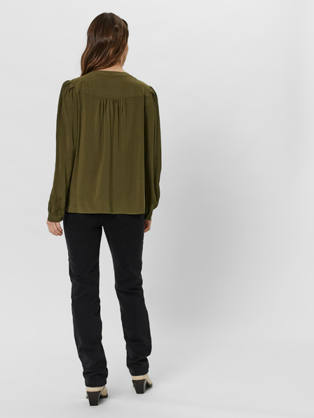 Vero Moda Khaki színű blúz VERO MODA Nads