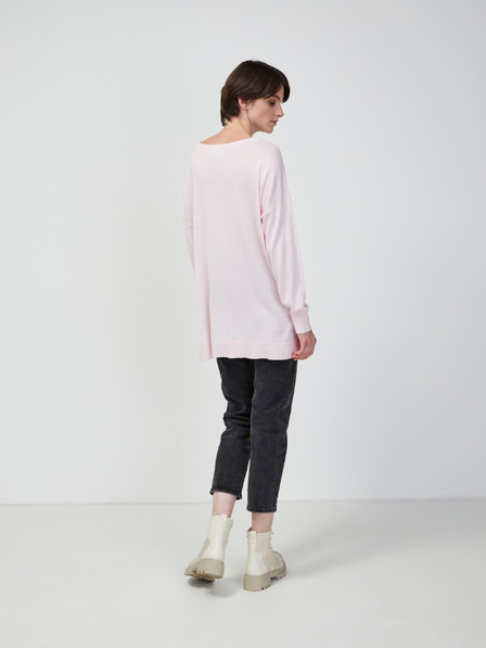 Vero Moda Rózsaszín VERO MODA Jennifer pulóver