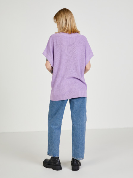 Vero Moda Világos lila pulóver mellény VERO MODA New Lexsun