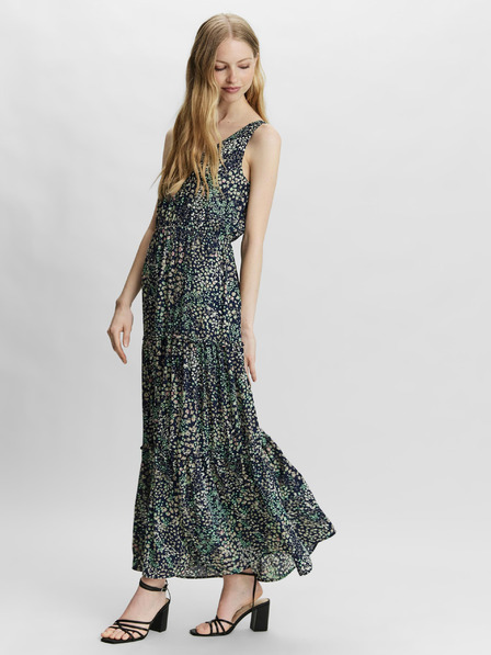 Vero Moda Sötétkék virágos maxiruha VERO MODA Hannah