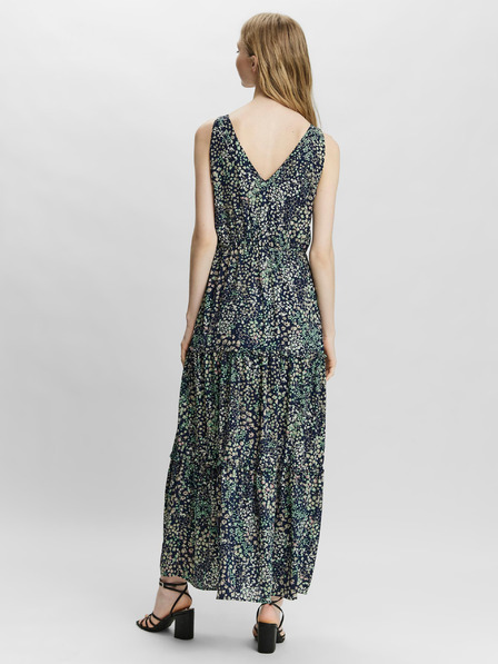 Vero Moda Sötétkék virágos maxiruha VERO MODA Hannah