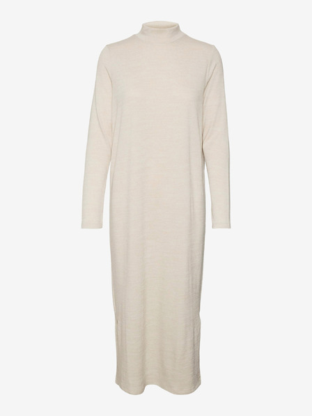 Vero Moda Bézs VERO MODA Katie női pulóver ruha VERO MODA Katie női pulóver ruha