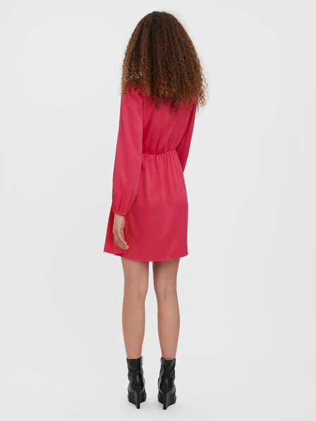 Vero Moda Sötét rózsaszín rövid ruha VERO MODA Kleo