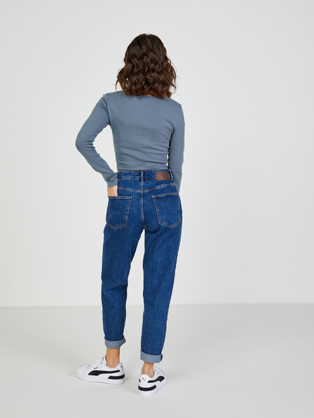TALLY WEiJL Kék női cropped TALLY WEiJL kék női póló