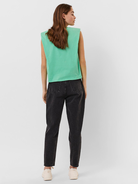 Vero Moda Világoszöld póló VERO MODA Hollie-val