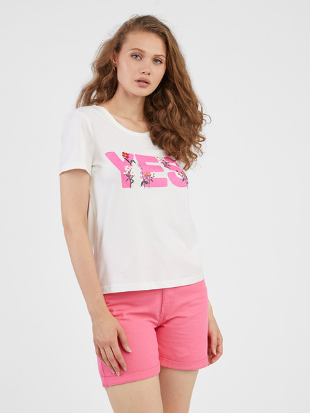 Vero Moda Fehér női VERO MODA Uda póló