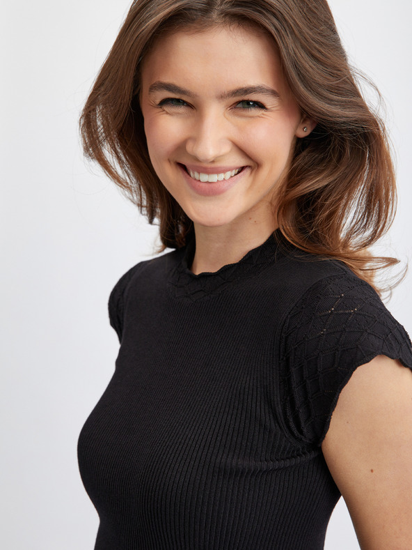 Orsay ORSAY fekete női póló