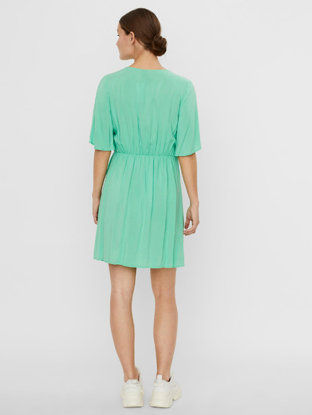 Vero Moda VERO MODA Ibina világoszöld csavart ruha VERO MODA Ibina