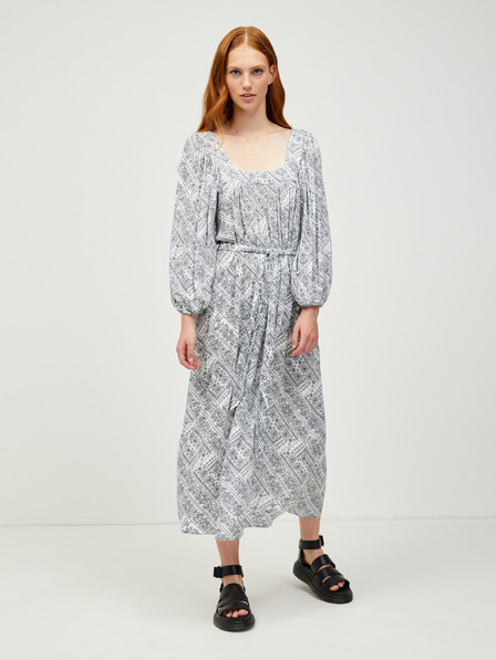 Vero Moda Fekete-fehér mintás maxiruha VERO MODA Peace