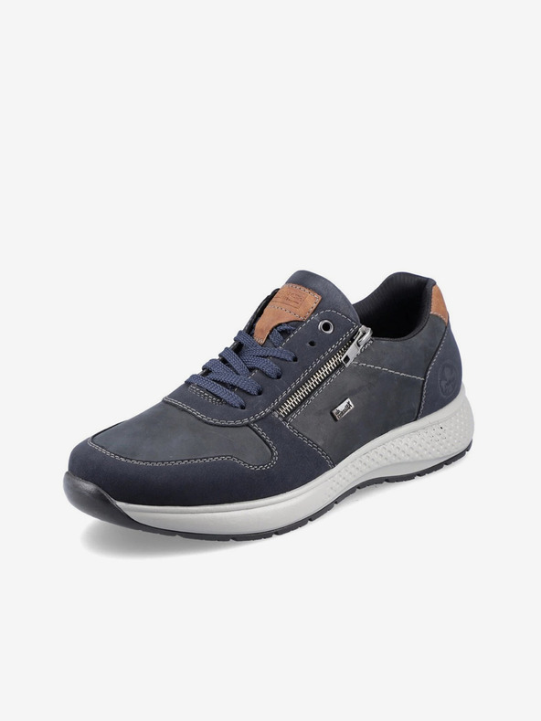 Rieker Kék férfi félcsizma bőr részletekkel Rieker