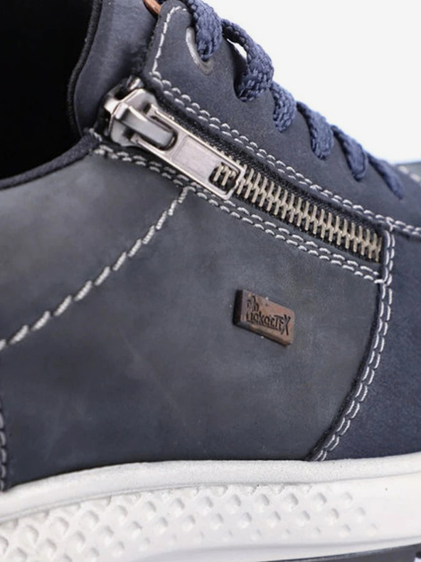Rieker Kék férfi félcsizma bőr részletekkel Rieker