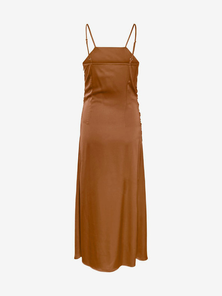 Y.A.S Barna női Y.A.S Athena midi ruha