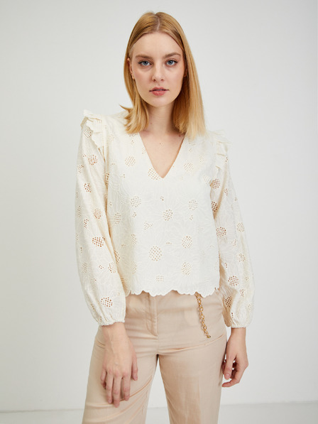 Orsay ORSAY bézs színű mintás női blúz