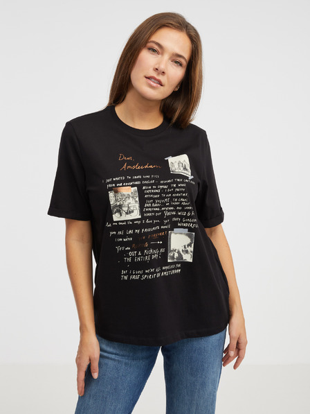 Scotch & Soda Fekete női Scotch & Soda póló