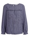Orsay ORSAY sötétkék kockás blúz